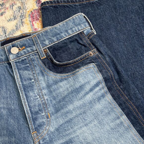 Veronica Beard Taylor Cropped Wide Jeans - Picture 5 of 7